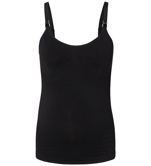 Noppies Amme Top - Rib - Evi Seamless - Sort