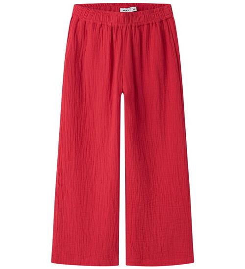 Name It Bukser - Wide - NkfJulita - Urban Red
