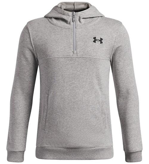 Under Armour Hættetrøje - UA Rival LW - Black Medium Heather