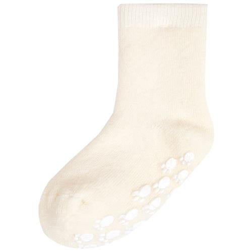 Joha Uldstrømpe Med Anti-slip Offwhite  Offwhite-19-22 EU  Hvid  19-22 EU  Drenge, Piger
