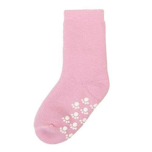 Joha Uldstrømpe Med Anti-slip Rosa  Rosa-23-26 EU  Lyserød  23-26 EU  Piger