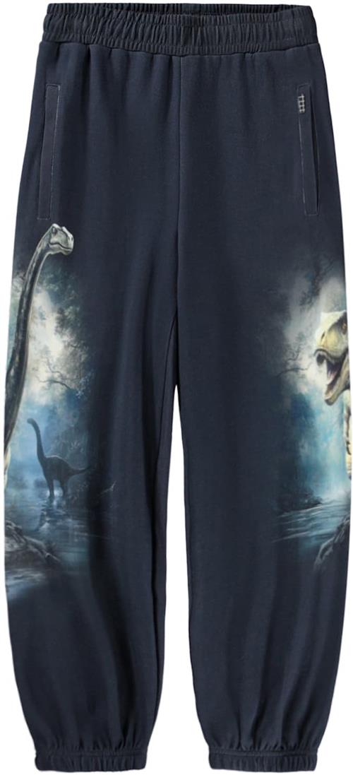 Molo Aimon Soft Pants Twilight Dinos Twilight Dinos 92 cm  Marineblå  92 cm  Drenge