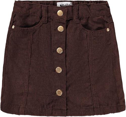 Molo Bera Skirt Bark Brown Bark Brown 146/152 cm  Brun  146/152 cm  Piger