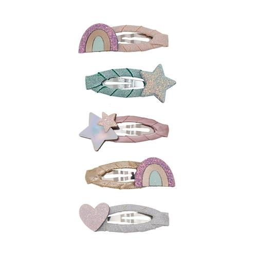 Mimi & Lula 5 Clic Clacs - Mini Rainbow Mini Rainbow-One Size  Lyserød  One Size 3-8 Years Piger