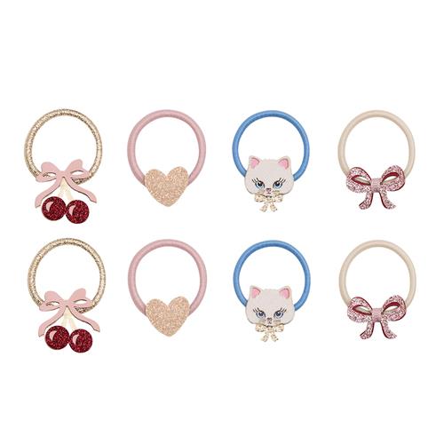 Mimi & Lula 8 Ponies - Mini Kittybow Mini Kittybow-One Size  Lyserød  One Size 3-8 Years Piger