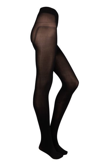 Hunkemöller Graviditetsstrømpebukser 40 Denier Velvet Touch Sort