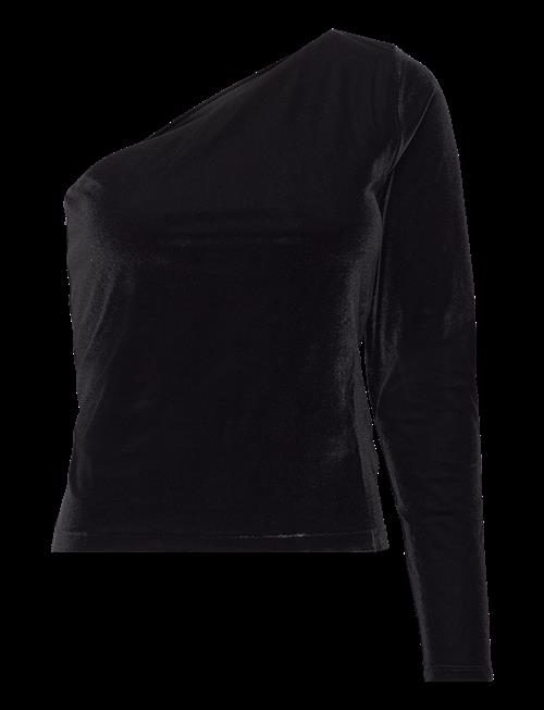 Polo Ralph Lauren | Velvet One-Shoulder Top | M