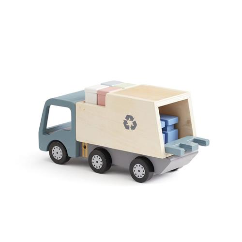 Kid's Concept Aiden Garbage Truck Blå Multi-OS  Beige  One Size  Drenge, Piger