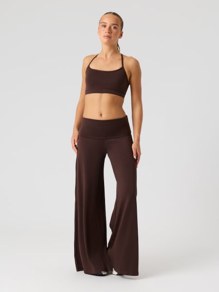 Björn Borg Studio Flow Folded Wide Pants Brun, S