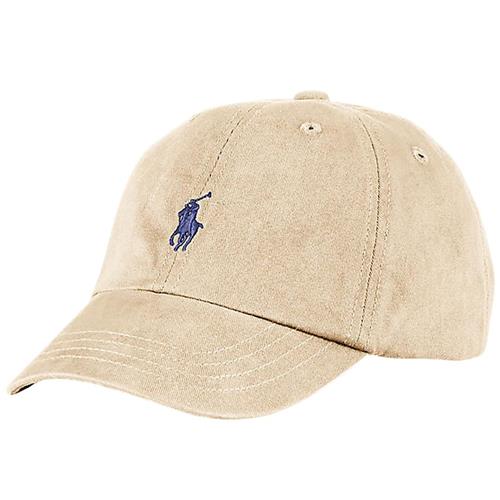 Ralph Lauren Logo Baseballkasket Khaki 2-4 Y  Beige  2-4 år  Drenge