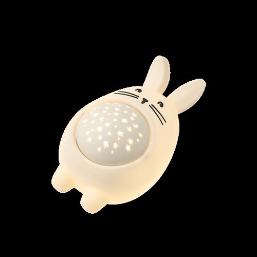 Liewood Manuel Rabbit Lyd Og Projektorlampe Sandy  Sandy One Size  Creme  One Size 3+ Years Drenge, Piger