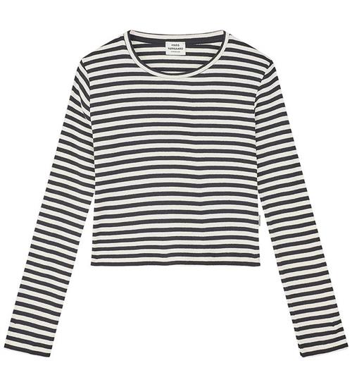 Mads Nørgaard Bluse - Tikka - Black/Vanilla Ice