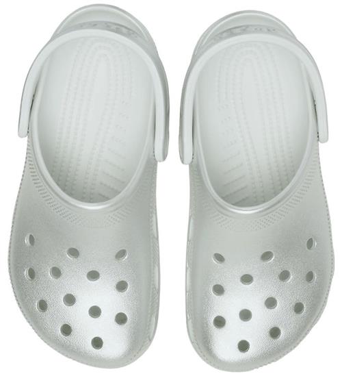 Crocs Sandaler - Classic Tinted Metallic Clog K - Sølv