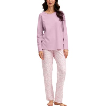 Calida Blooming Nights Pyjamas Rosa Mønster  bomuld X-Large Dame