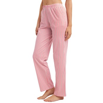 Calida Sleep Over Pyjama Pants Rosa stribet bomuld Small Dame
