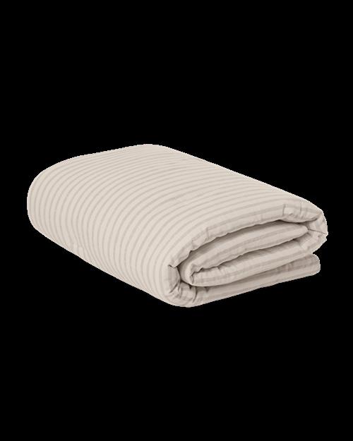 garbo&friends Stripe Mauve Filled Blanket Stripe Mauve One Size  Lilla  One Size