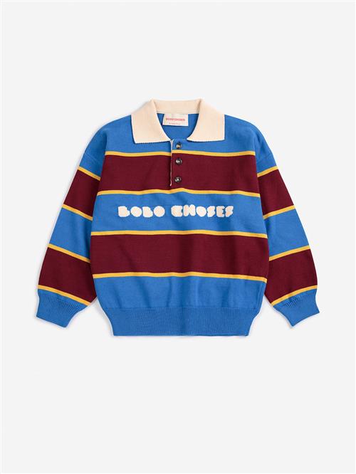 Bobo Choses Bolder Polo-trøje Multicolor  Multicolor 6-7 Y  Blå  6-7 år  Drenge
