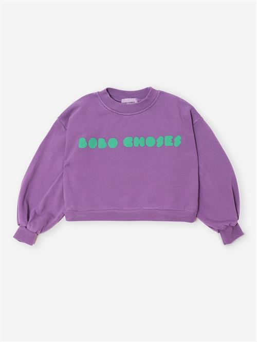 Bobo Choses Hættetrøje Purple  Purple 8-9 Y  Lilla  8-9 år  Drenge