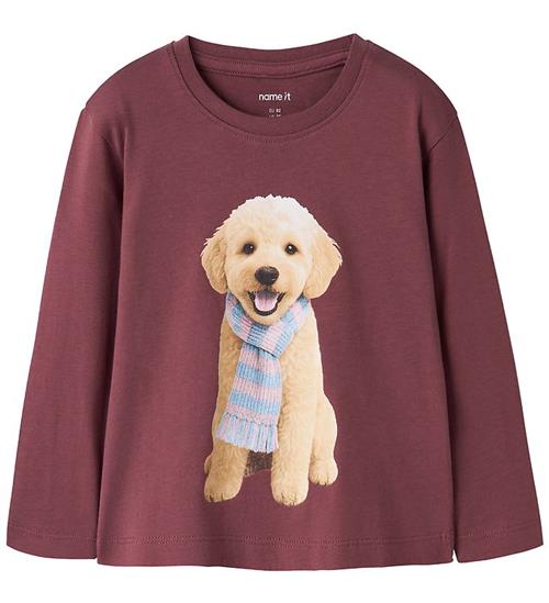 Name It Bluse - NmfVotea - Wild Ginger/Scarf Dog