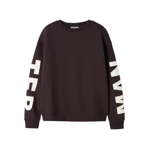 NAME IT Sweatshirt Nokki Chocolate Plum