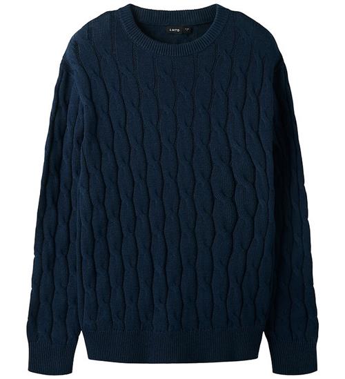 LMTD Bluse - Strik - NlmNaible - Navy Blazer