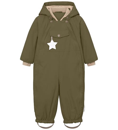 Mini A Ture Flyverdragt - MatWisti Fleece - Kalamata Green