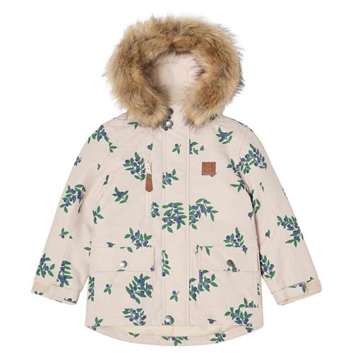 Kuling Val Thorens Parkas Blueberry  Blueberry-92 cm  Hvid  92 cm  Drenge, Piger