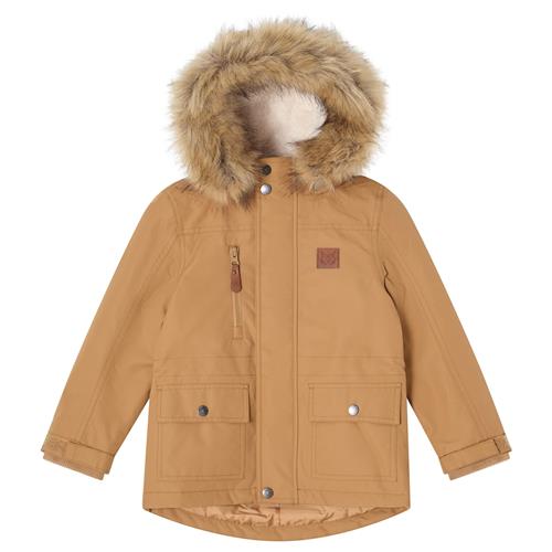 Kuling Val Thorens Parkas Caramel Brown  Caramel Brown-92 cm  Brun  92 cm  Drenge, Piger