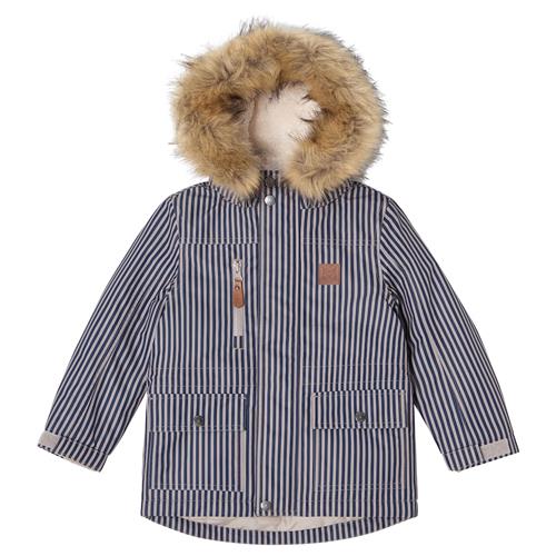 Kuling Val Thorens Parkas Thin Stripe  Thin Stripe-140 cm  Marineblå  140 cm  Drenge, Piger