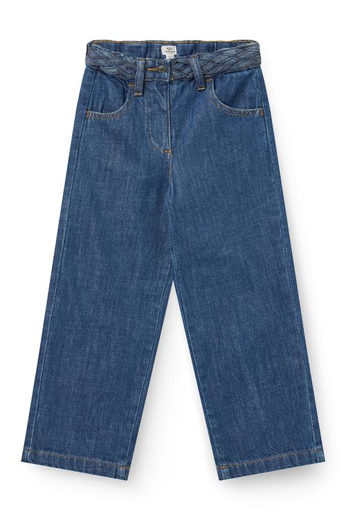 Copenhagen Colors Jeans Indigo Blue Wash  Indigo Blue Wash-128 cm  Blå  128 cm  Piger