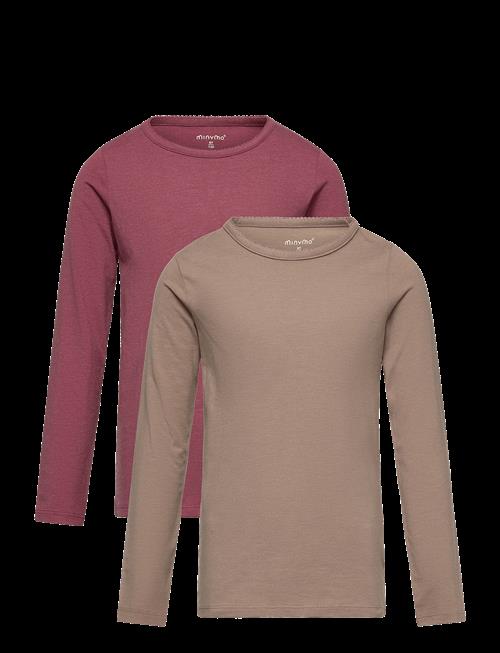 Minymo | Basic 35 -T-Shirt Ls (2-Pack) | 80