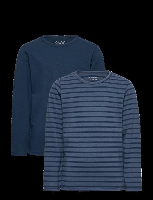 Minymo | Basic 34 -T-Shirt Ls (2-Pack) | 80
