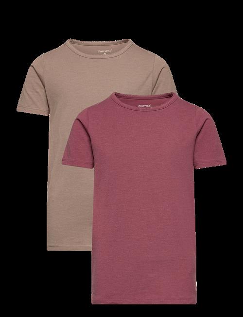 Minymo | Basic 33 -T-Shirt Ss (2-Pack) | 146