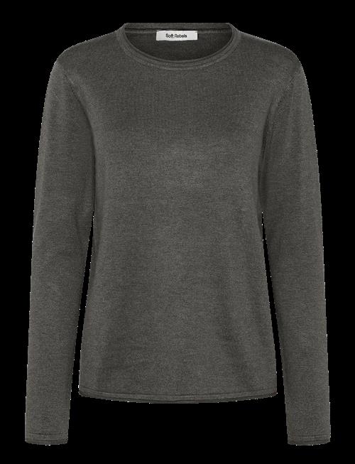 Soft Rebels | Srmarla O-Neck Knit Roll Edge | XXL