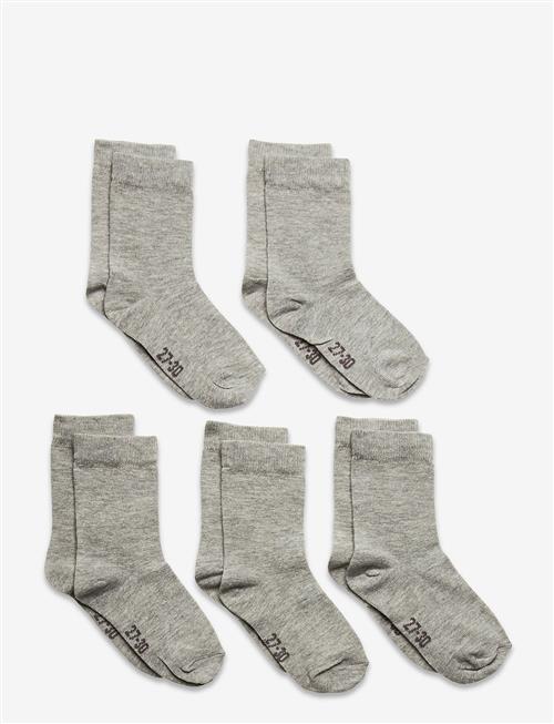 Minymo | Ankle Sock -Solid (5-Pack) | 35-38
