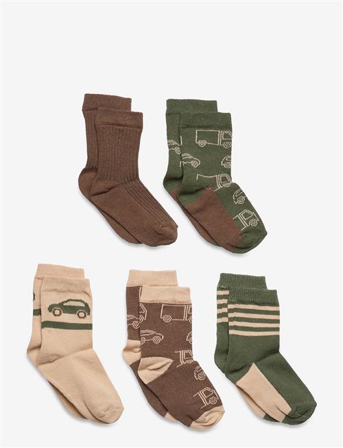 Minymo | Sock W. Pattern (5-Pack) | 19\22