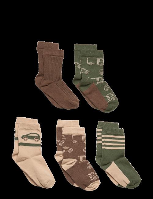 Minymo | Sock W. Pattern (5-Pack) | 31\34