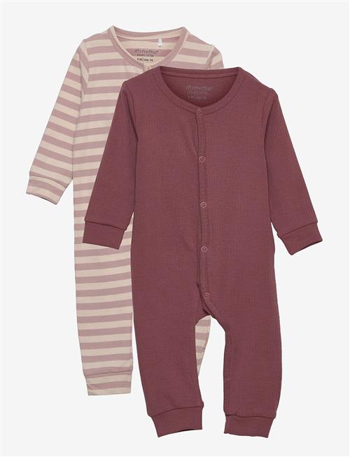 Minymo | Jumpsuit Ls (2-Pack) | 74