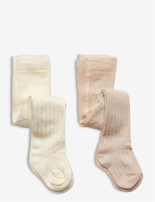 Minymo | Stocking - Rib (2-Pack) | 80-86