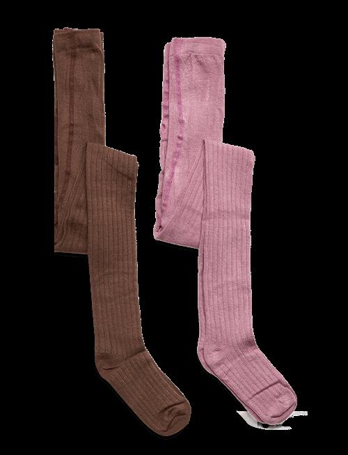 Minymo | Stocking - Bamboo Rib (2-Pack) | 116\122