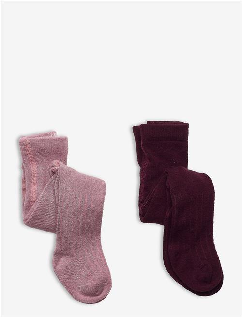 Minymo | Wool Stocking - Rib 2-Pack | 56-62
