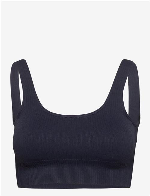 aim´n | Navy Ribbed Seamless Bra | XS