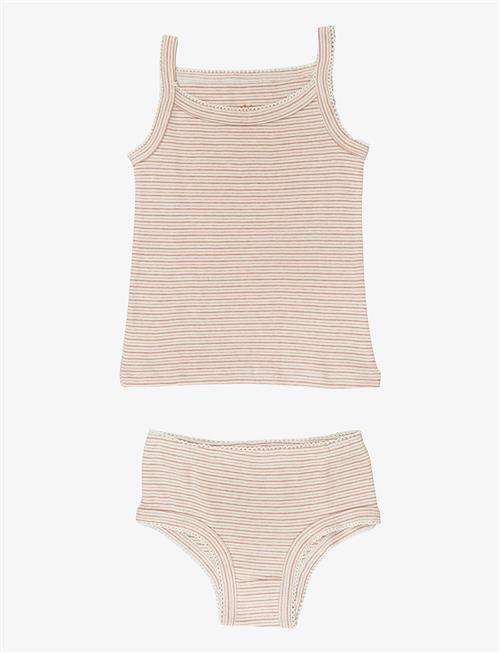 Copenhagen Colors | Strap Top And Underpants Striped | 116