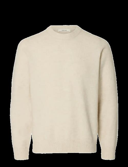 Selected | Slhrai Ls Knit Crew Neck Noos | XXL