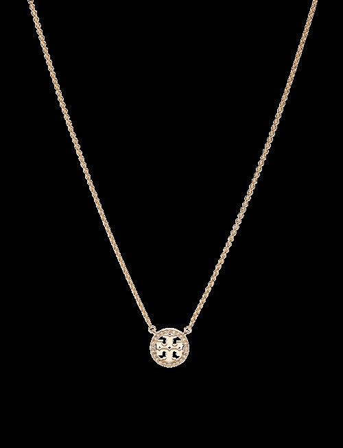 Tory Burch | Miller Pave Pendant Necklace | ONE SIZE