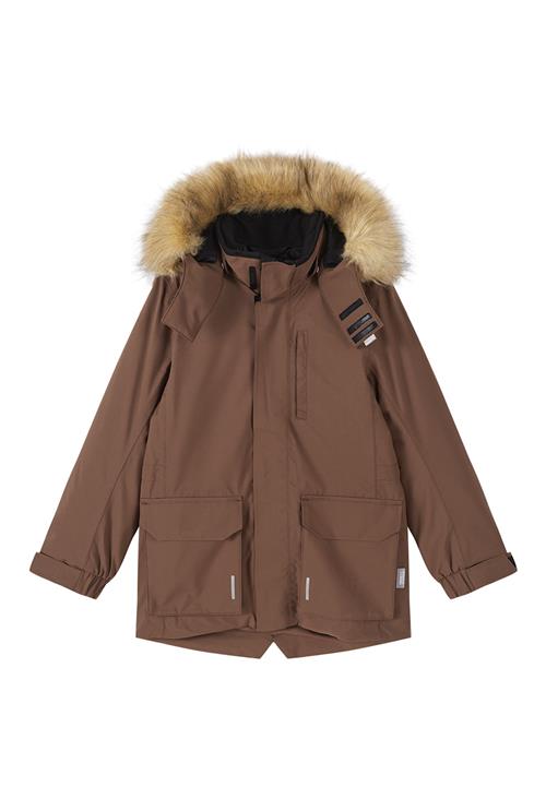 Reima Ajaton ReimaTec Vinterjakke Umber Brown  Umber Brown 134 cm  Brun  134 cm  Drenge, Piger