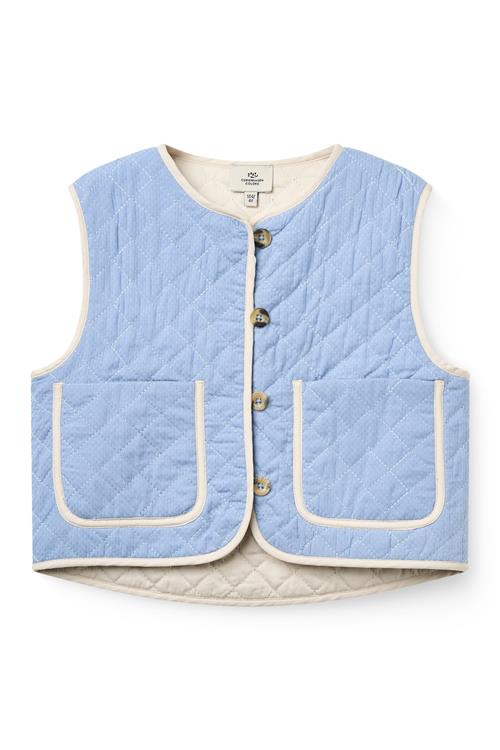 Copenhagen Colors Vest Endless Blue  Endless Blue-110/116 cm  Blå  110/116 cm  Piger
