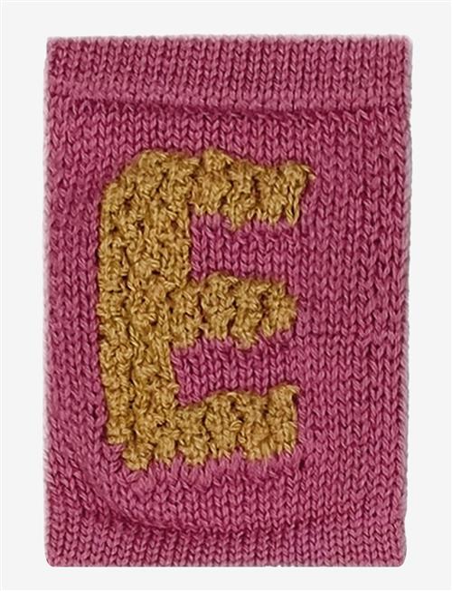 Smallstuff | Knitted Letter E, Rose | ONE SIZE 10 cm