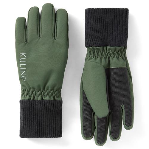 Kuling Luleå Vinterhandsker Forest Green  Forest Green-6-8 Y  Grøn  6-8 år  unisex