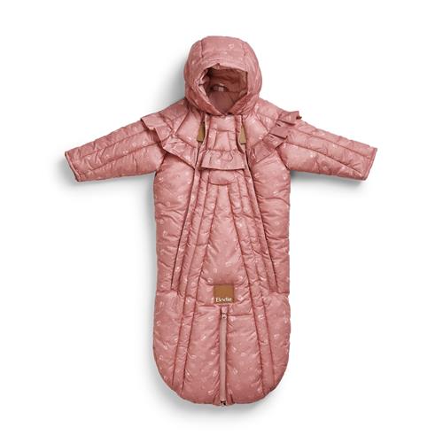Elodie 2-i-1 Babyoveralls / Fodpose Pink Petit River Rose  Pink Petit River Rose 6 Months  Lyserød  6 måneder 0-12 Months unisex